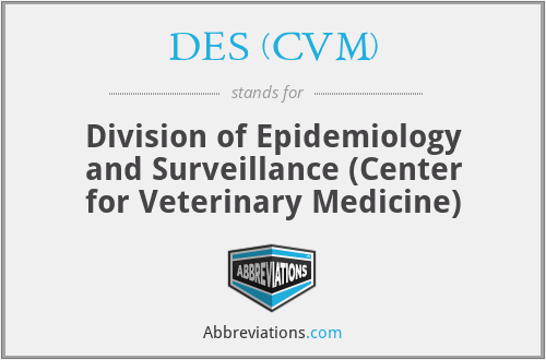 What does DES (CVM) stand for?